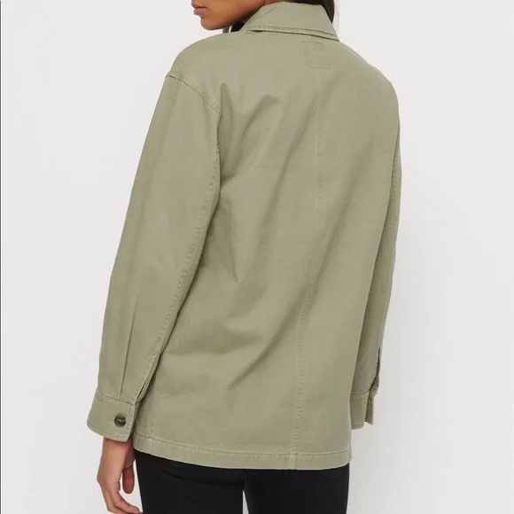 Dynamite| Denim Utility Jacket - Picture 4 of 4